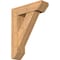 Ekena Millwork Traditional Slat Smooth Bracket w/ Offset Brace, Western Red Cedar, 7 1/2"W x 26"D x 34"H BKT0806X26X34TRA06SWR - alternate 1
